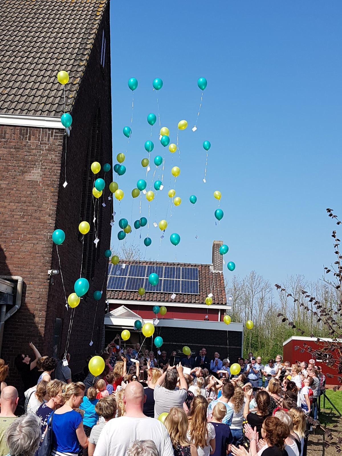 Zonnepanelen op De Gearkomst te Lioessens